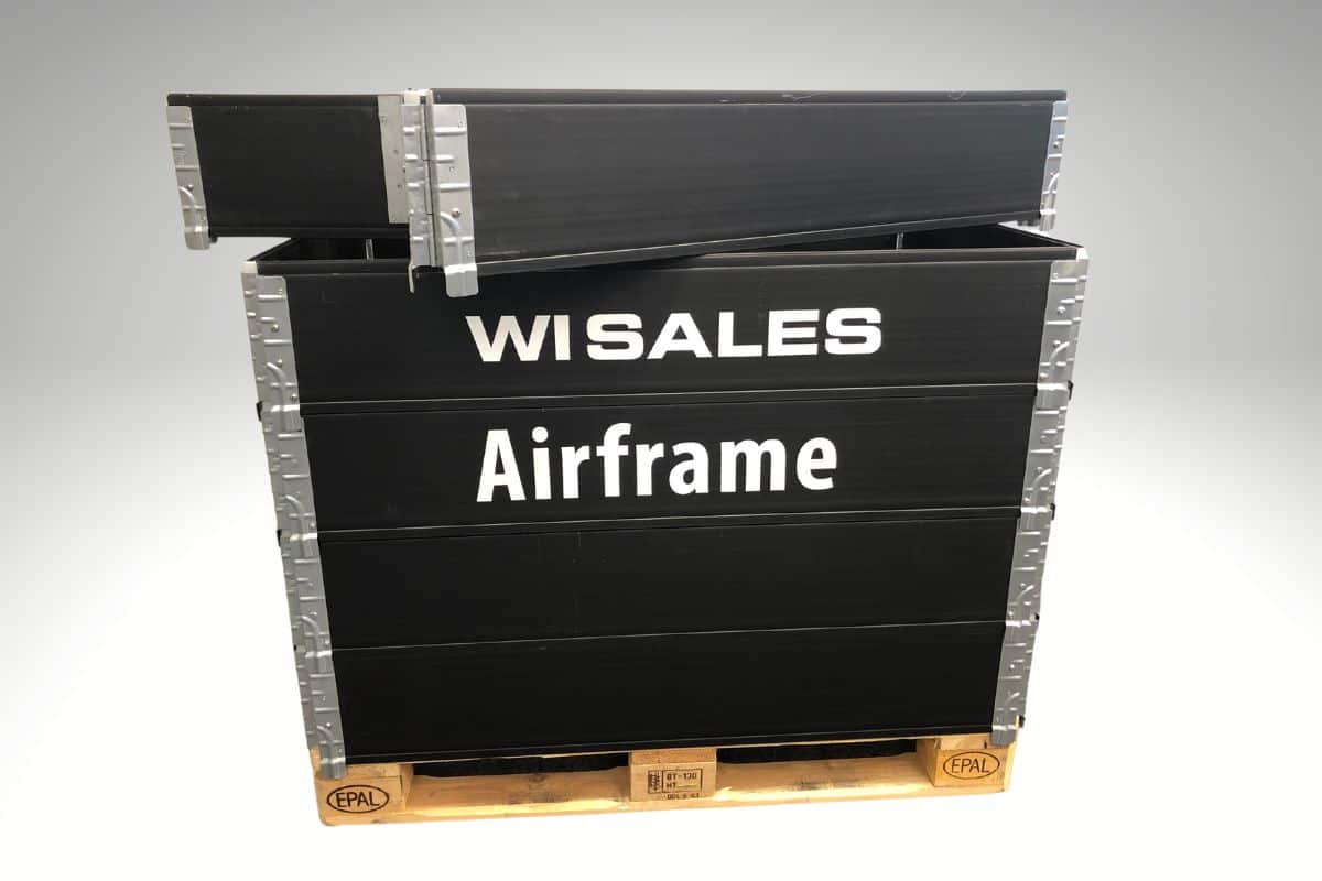 wi-sales Airframe plastic stacking frame the clean alternative